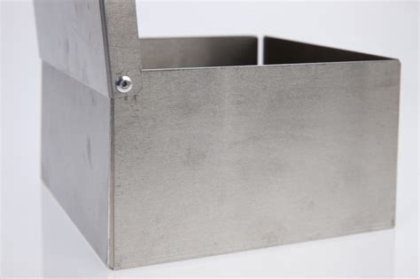 sheet metal box with lid|rectangular metal box with lid.